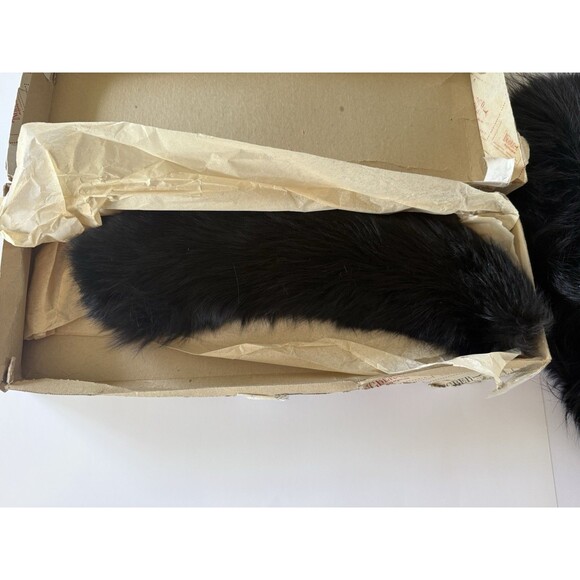Vintage 1960s Mink Collars (2) With Original Box Brand Ingber Philadelphia Penn - Picture 9 of 15